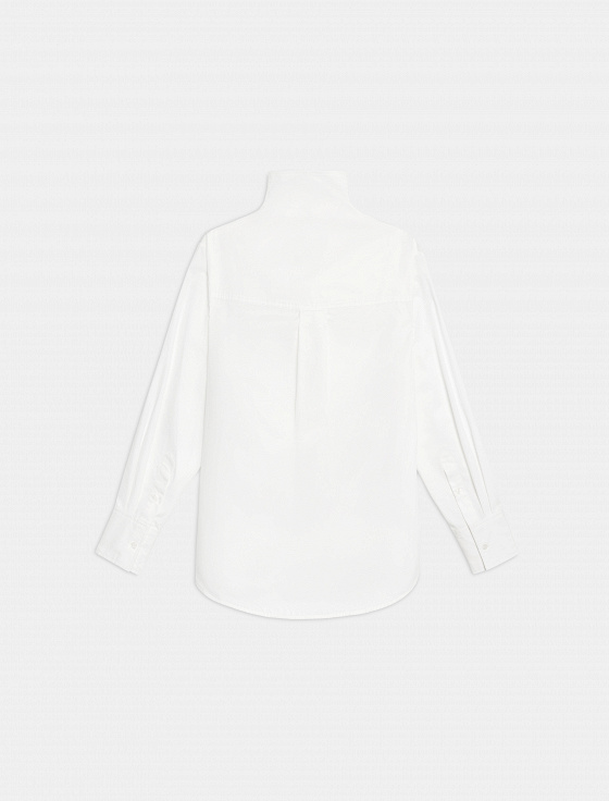 блуза с воротником-стойкой - цена, описание и отзывы - фото №2