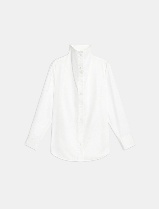 блуза с воротником-стойкой - цена, описание и отзывы - фото №1