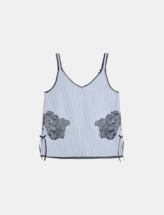 топ из вискозы с кружевом - цена, описание и отзывы - фото №5