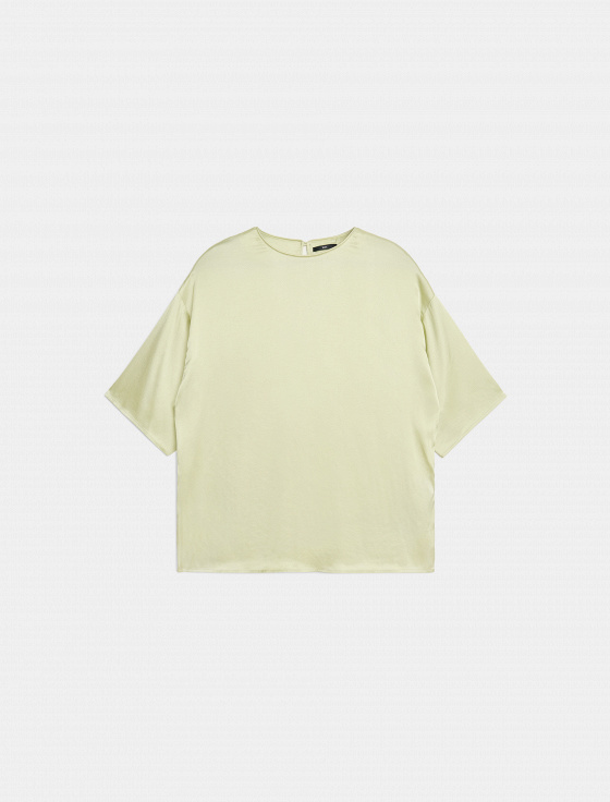 блуза из вискозы с коротким рукавом - цена, описание и отзывы - фото №1