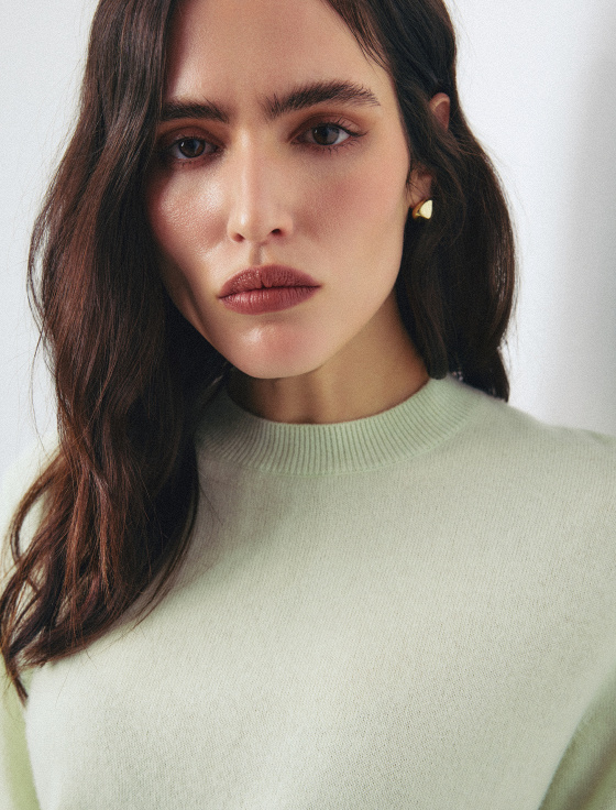 джемпер из шерсти и кашемира с коротким рукавом - цена, описание и отзывы - фото №6