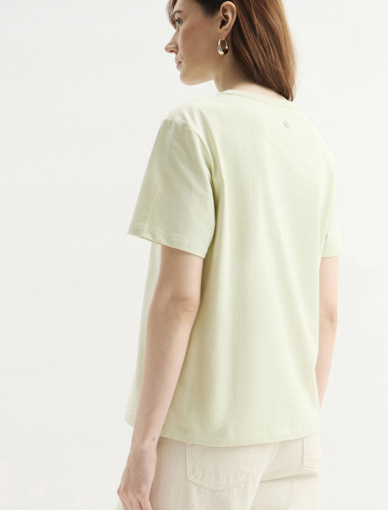 футболка из 100% хлопка - цена, описание и отзывы - фото №3