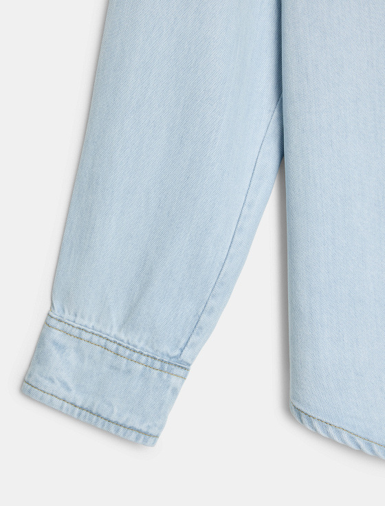 рубашка из денима - цена, описание и отзывы - фото №4