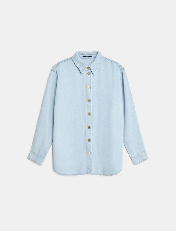 рубашка из денима - цена, описание и отзывы - фото №1