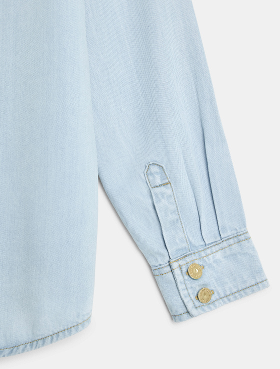 рубашка из денима - цена, описание и отзывы - фото №5