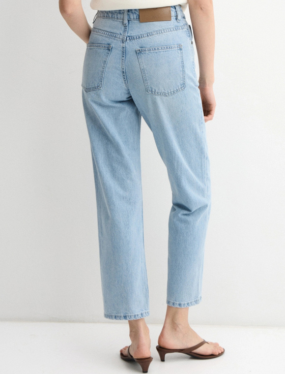 джинсы укороченные зауженного кроя - цена, описание и отзывы - фото №3