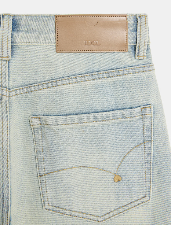 джинсы укороченные прямого кроя - цена, описание и отзывы - фото №7