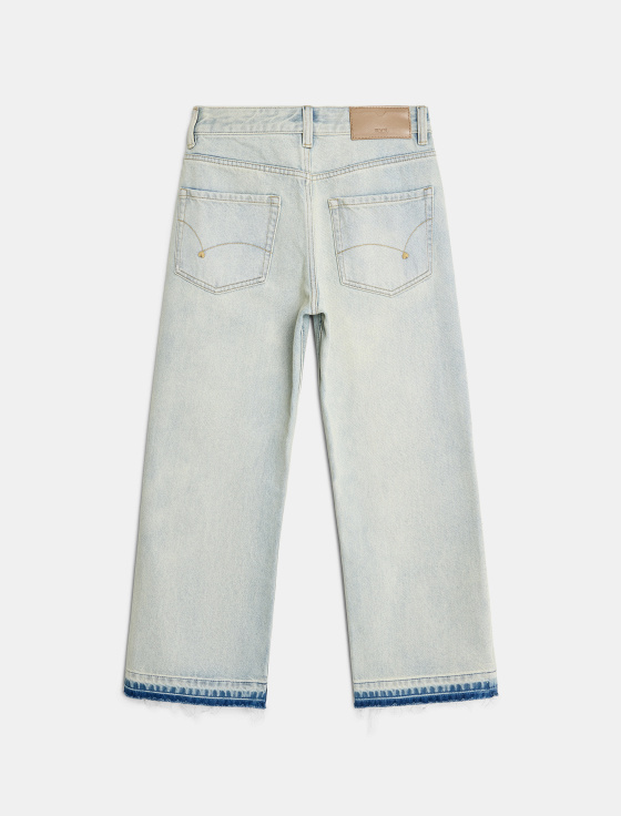 джинсы укороченные прямого кроя - цена, описание и отзывы - фото №4