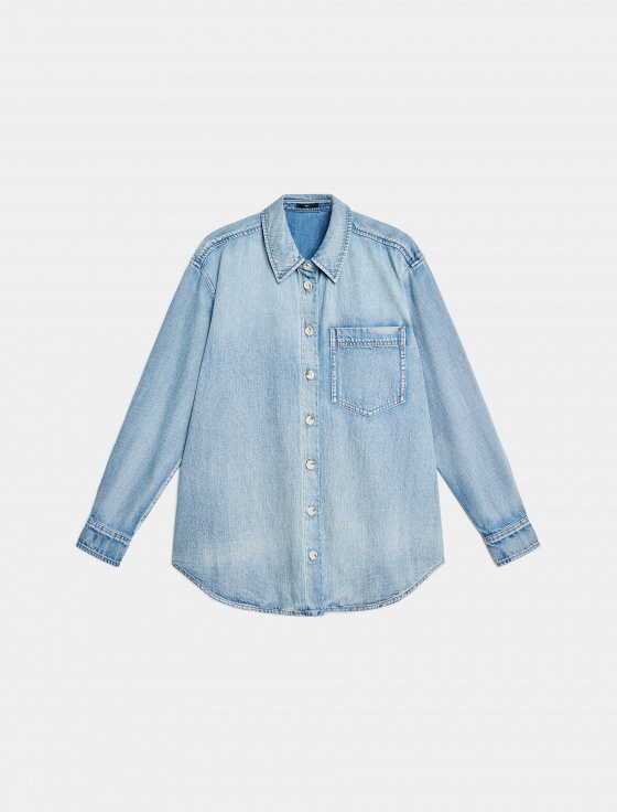 рубашка из денима - цена, описание и отзывы - фото №1