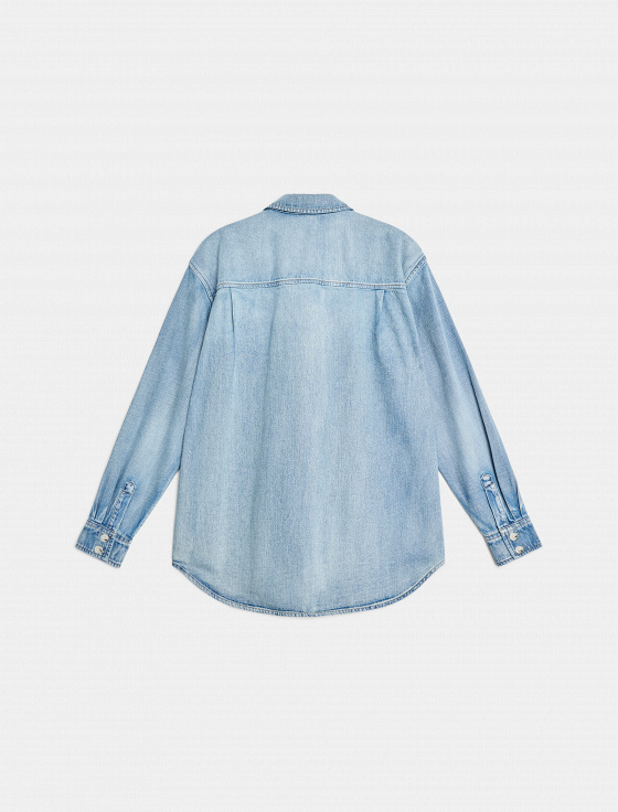 рубашка из денима - цена, описание и отзывы - фото №5