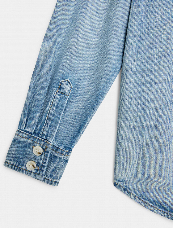 рубашка из денима - цена, описание и отзывы - фото №7