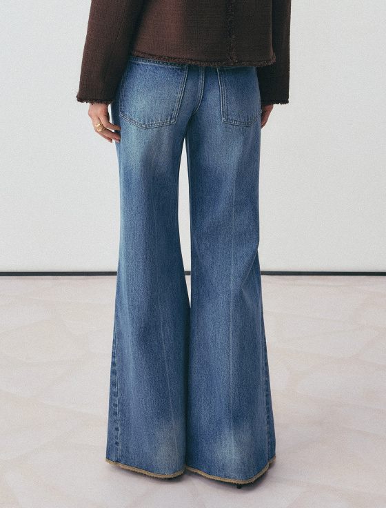 джинсы клёш - цена, описание и отзывы - фото №4