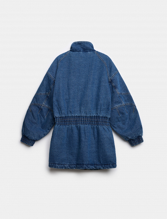 утеплённая куртка из денима - цена, описание и отзывы - фото №8