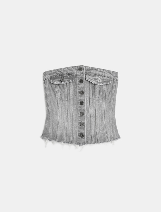 корсет из денима - цена, описание и отзывы - фото №1