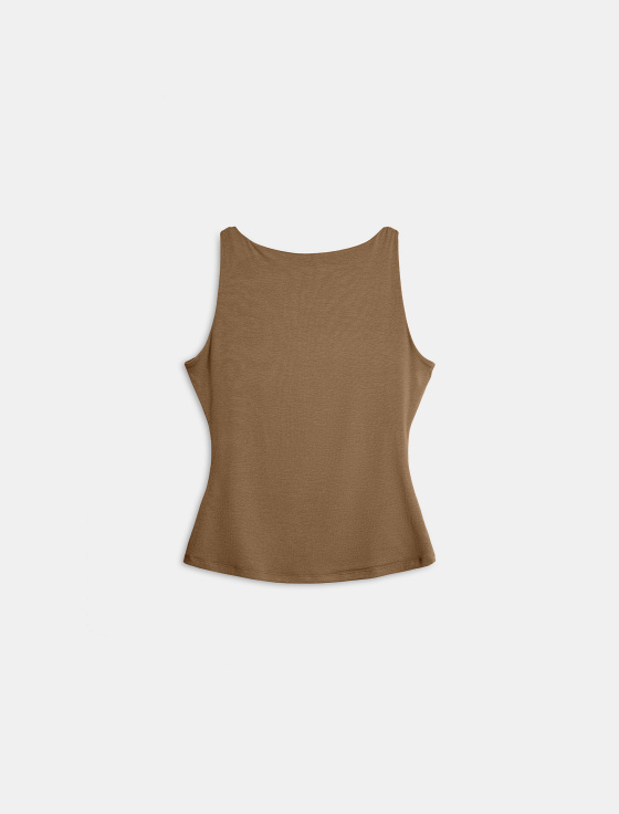 топ из лиоцелла с перекрученными бретелями - цена, описание и отзывы - фото №2