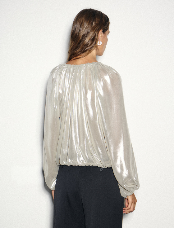 блуза из шифона - цена, описание и отзывы - фото №5