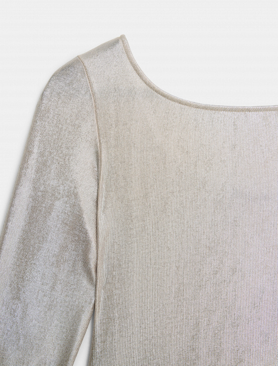 лонгслив с блестящим напылением - цена, описание и отзывы - фото №7