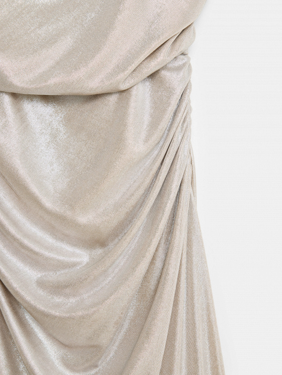 платье макси с блестящим напылением - цена, описание и отзывы - фото №11