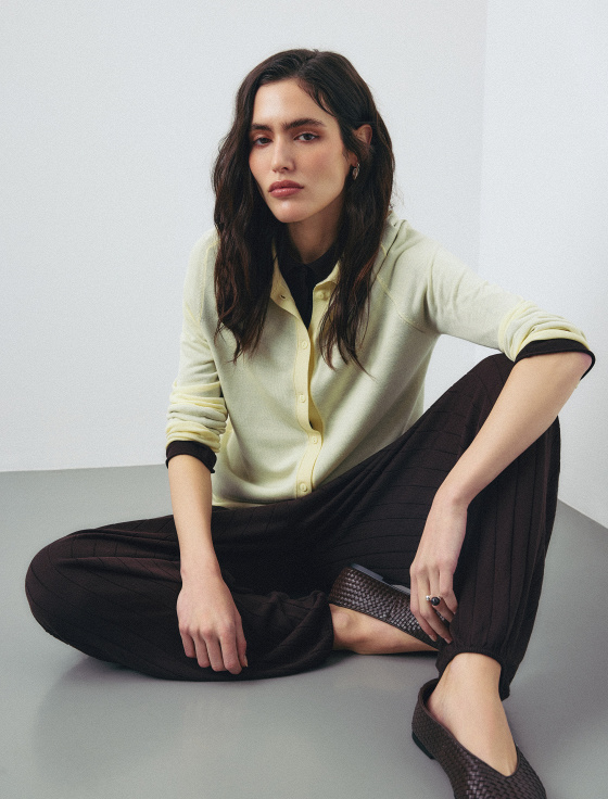 кардиган из тенсела и шёлка - цена, описание и отзывы - фото №3