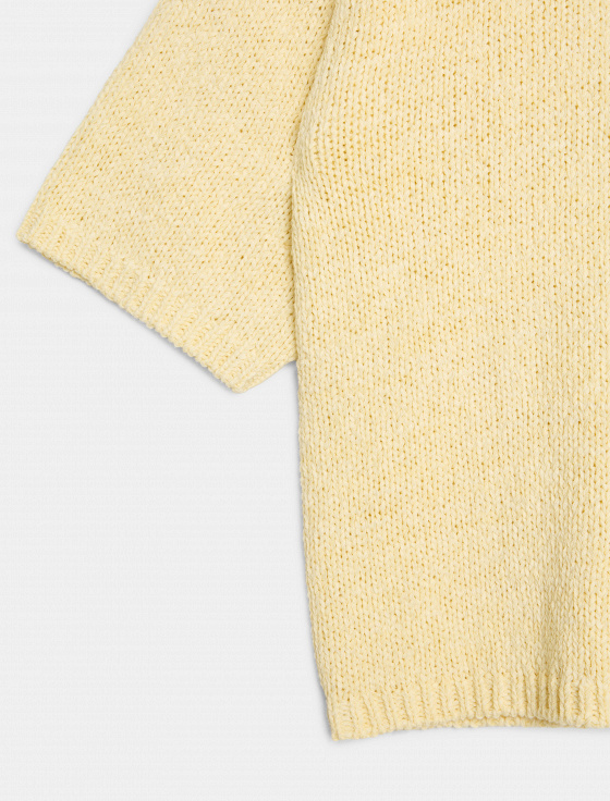 джемпер из хлопка с коротким рукавом - цена, описание и отзывы - фото №6