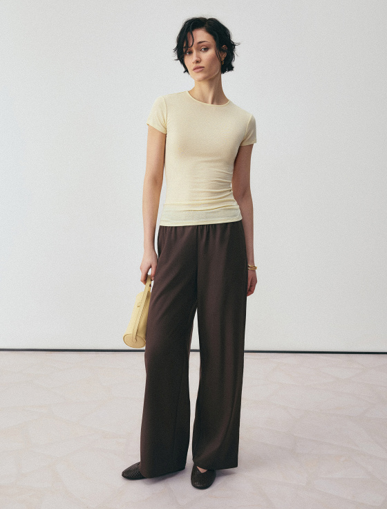 футболка из тенсела и шерсти - цена, описание и отзывы - фото №3