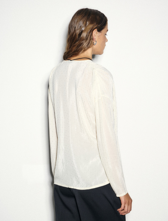 блуза на запах из 100% вискозы - цена, описание и отзывы - фото №4