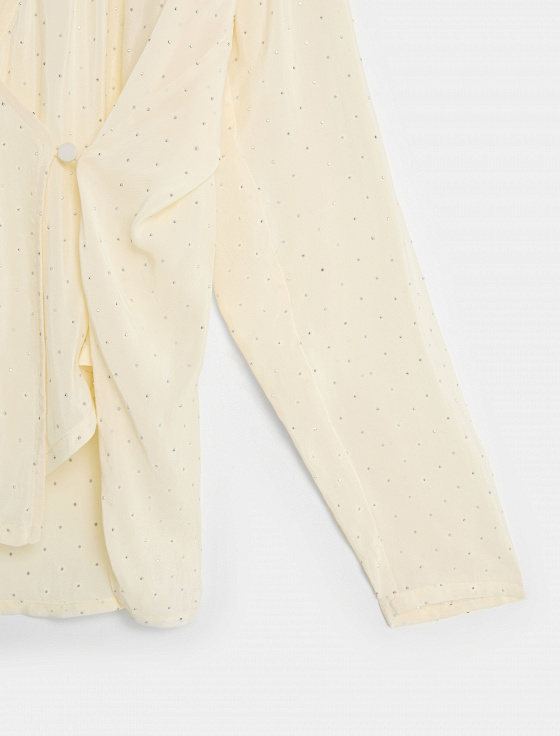 блуза на запах из 100% вискозы - цена, описание и отзывы - фото №8