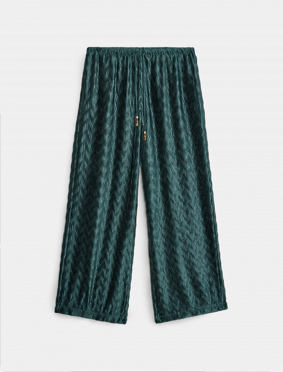 брюки из жатого сатина - цена, описание и отзывы - фото №1