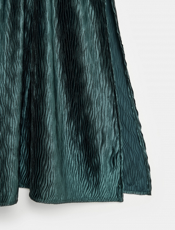 платье миди с сатиновым блеском - цена, описание и отзывы - фото №8