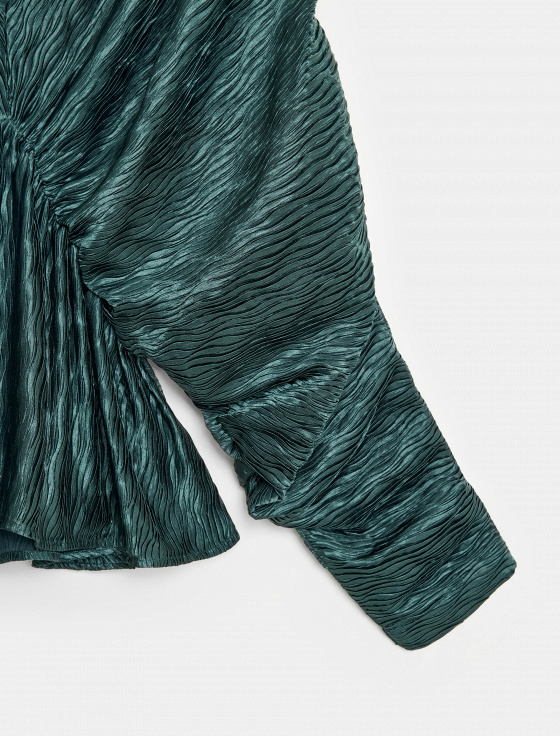блуза из жатого сатина - цена, описание и отзывы - фото №8