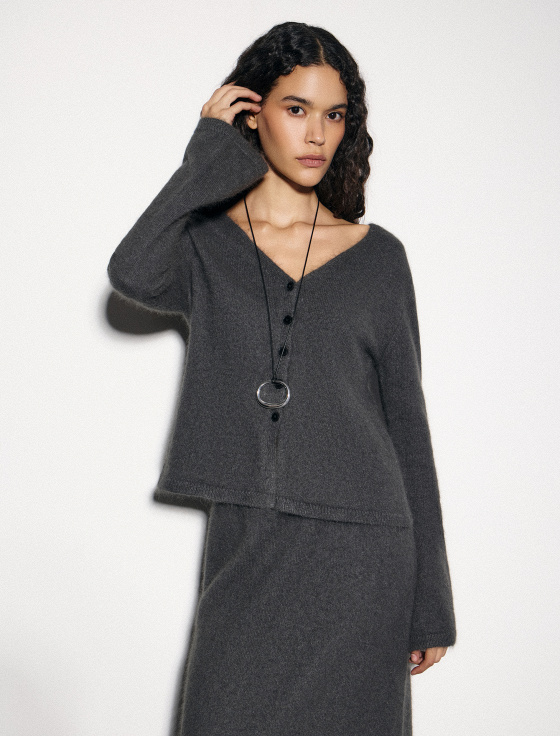 кардиган из шерсти ангоры - цена, описание и отзывы - фото №2