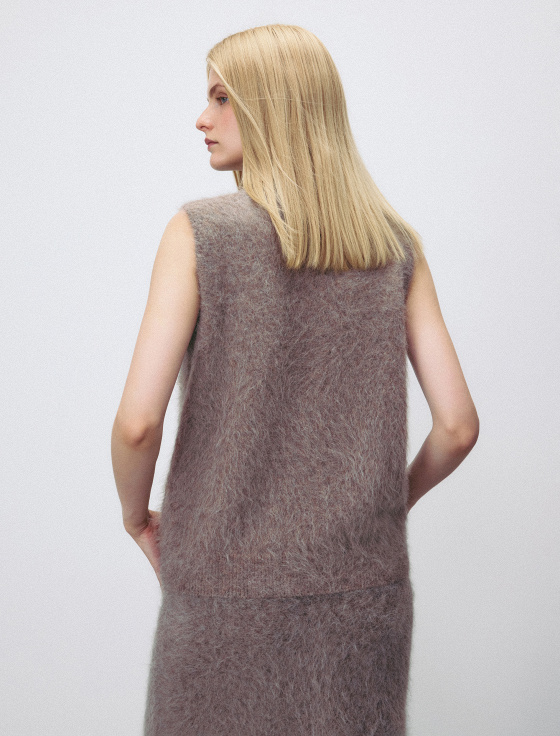 жилет из шерсти альпака - цена, описание и отзывы - фото №5