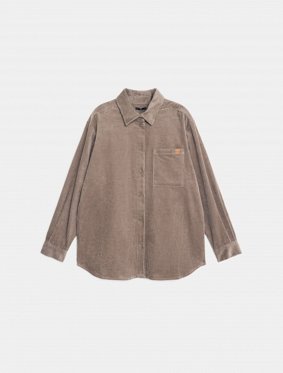 рубашка вельветовая - цена, описание и отзывы - фото №1