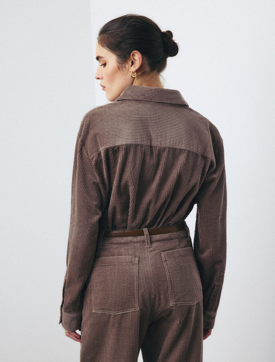 рубашка вельветовая - цена, описание и отзывы - фото №4