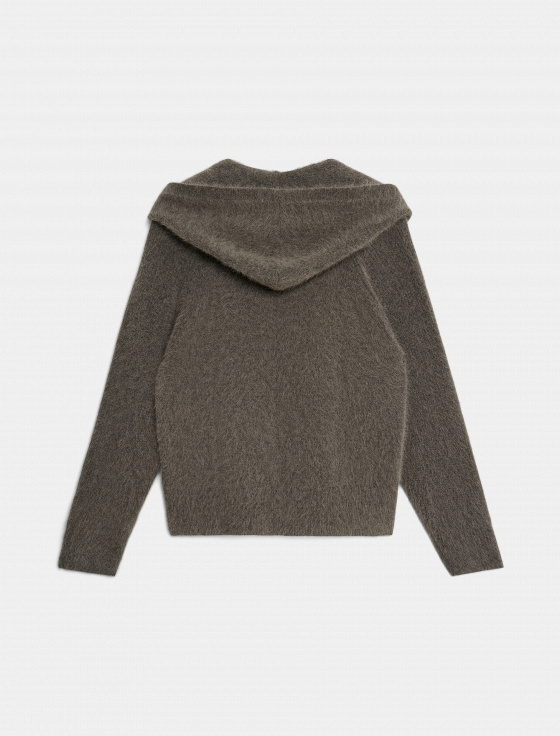 джемпер с капюшоном из шерсти - цена, описание и отзывы - фото №8