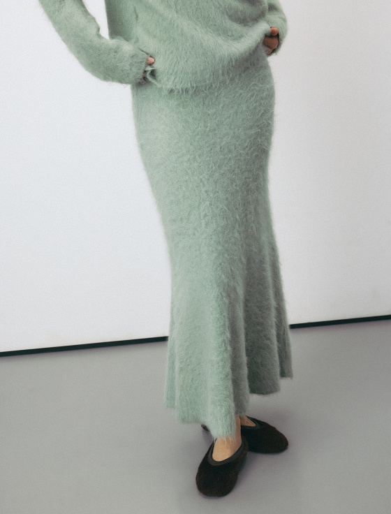 юбка миди из шерсти альпака - цена, описание и отзывы - фото №5