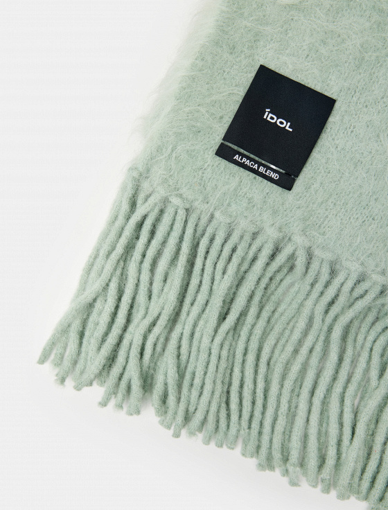 шарф из шерсти альпака - цена, описание и отзывы - фото №3