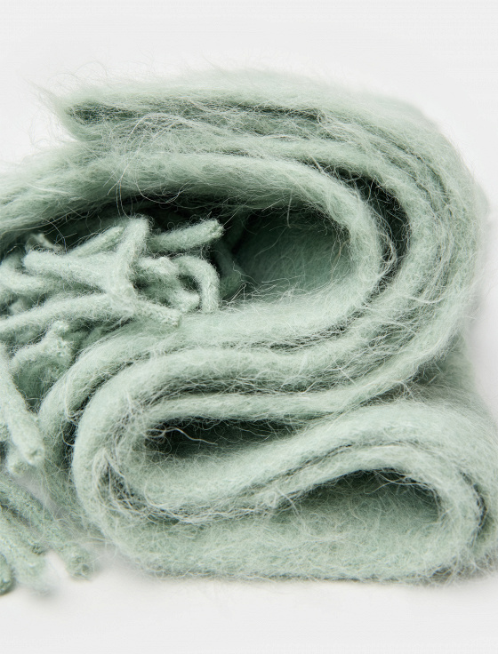 шарф из шерсти альпака - цена, описание и отзывы - фото №4