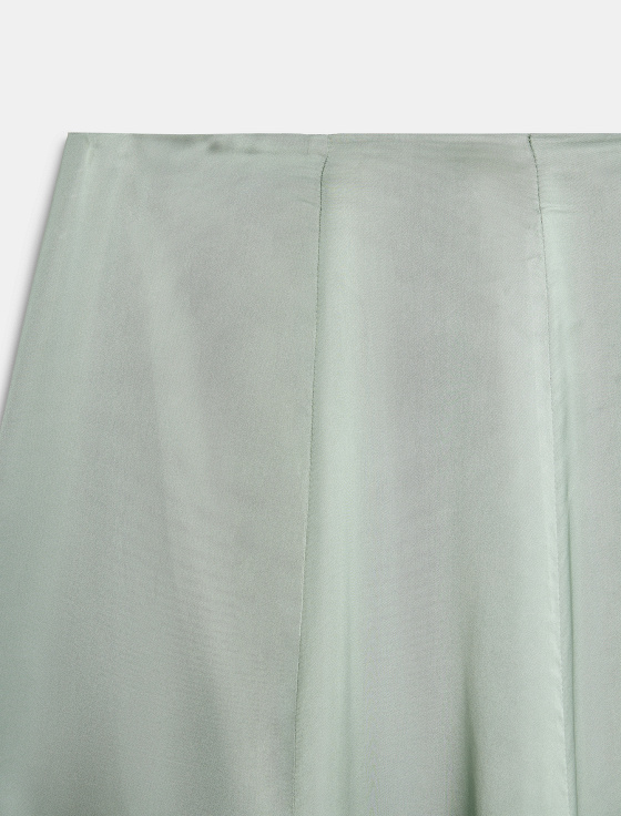 юбка миди из вискозы с кружевной отделкой - цена, описание и отзывы - фото №3