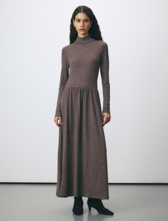 платье макси из 100% шерсти - цена, описание и отзывы - фото №2