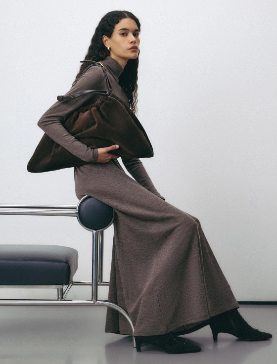 платье макси из 100% шерсти - цена, описание и отзывы - фото №3