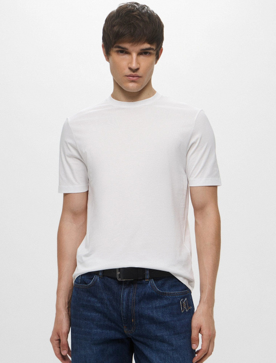 футболка из 100% мерсеризованного хлопка - цена, описание и отзывы - фото №2