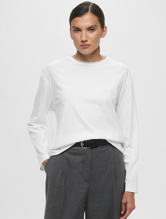 лонгслив из 100% хлопка - цена, описание и отзывы - фото №2