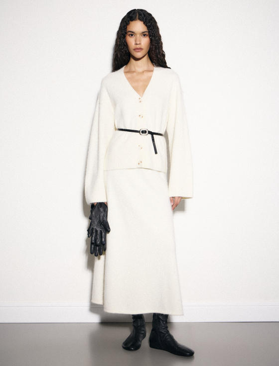 юбка макси с шерстью ангоры - цена, описание и отзывы - фото №2