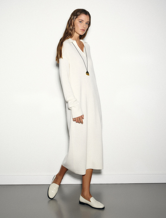 платье миди из шерсти и кашемира - цена, описание и отзывы - фото №2