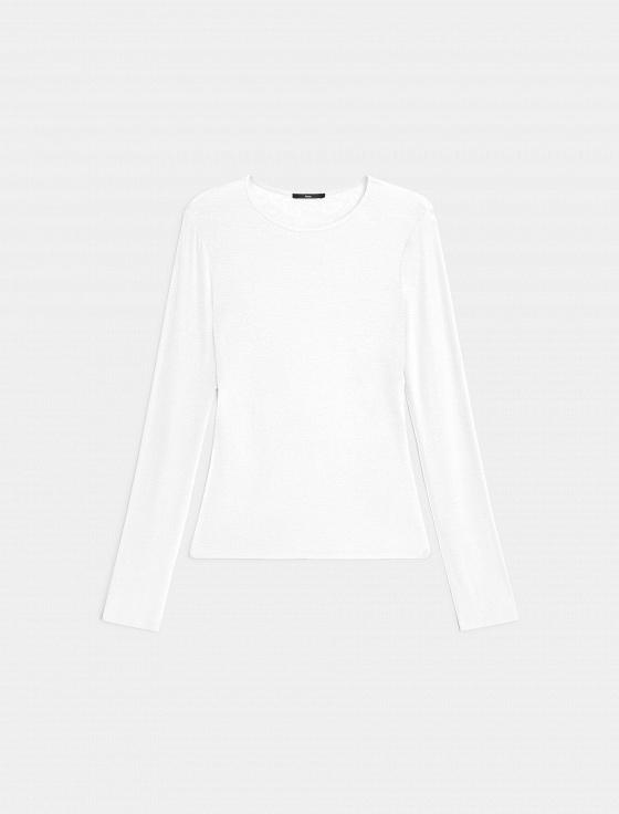 лонгслив из тенсела и шерсти - цена, описание и отзывы - фото №1