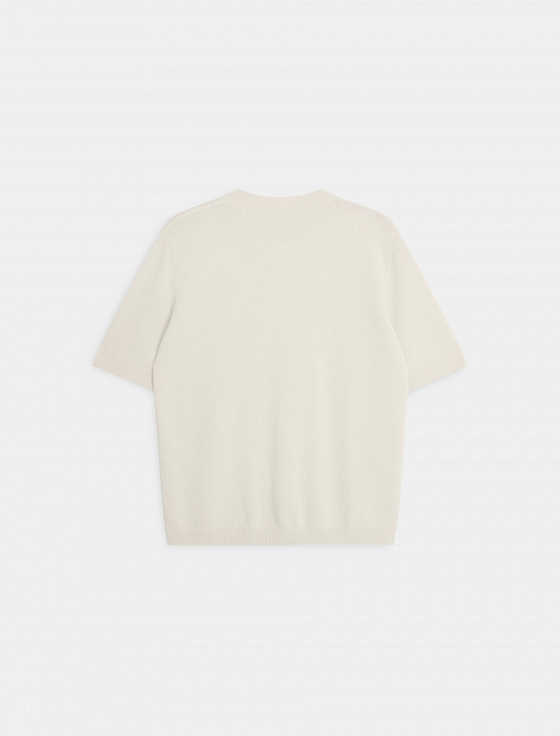 джемпер из шерсти и кашемира с коротким рукавом - цена, описание и отзывы - фото №2