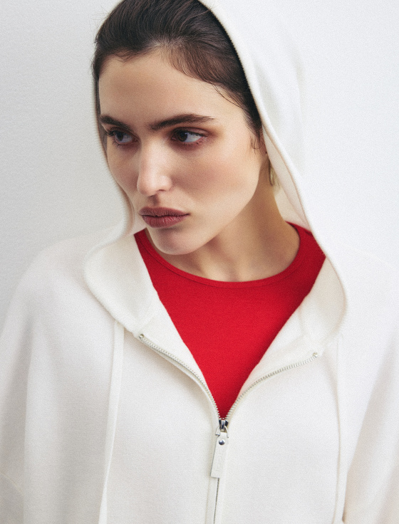 толстовка из лиоцелла с шерстью - цена, описание и отзывы - фото №6