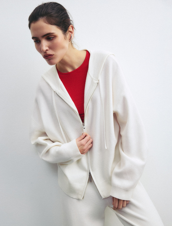 толстовка из лиоцелла с шерстью - цена, описание и отзывы - фото №3