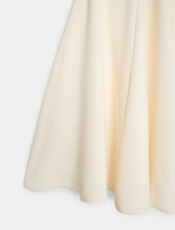 юбка миди из ацетата - цена, описание и отзывы - фото №3